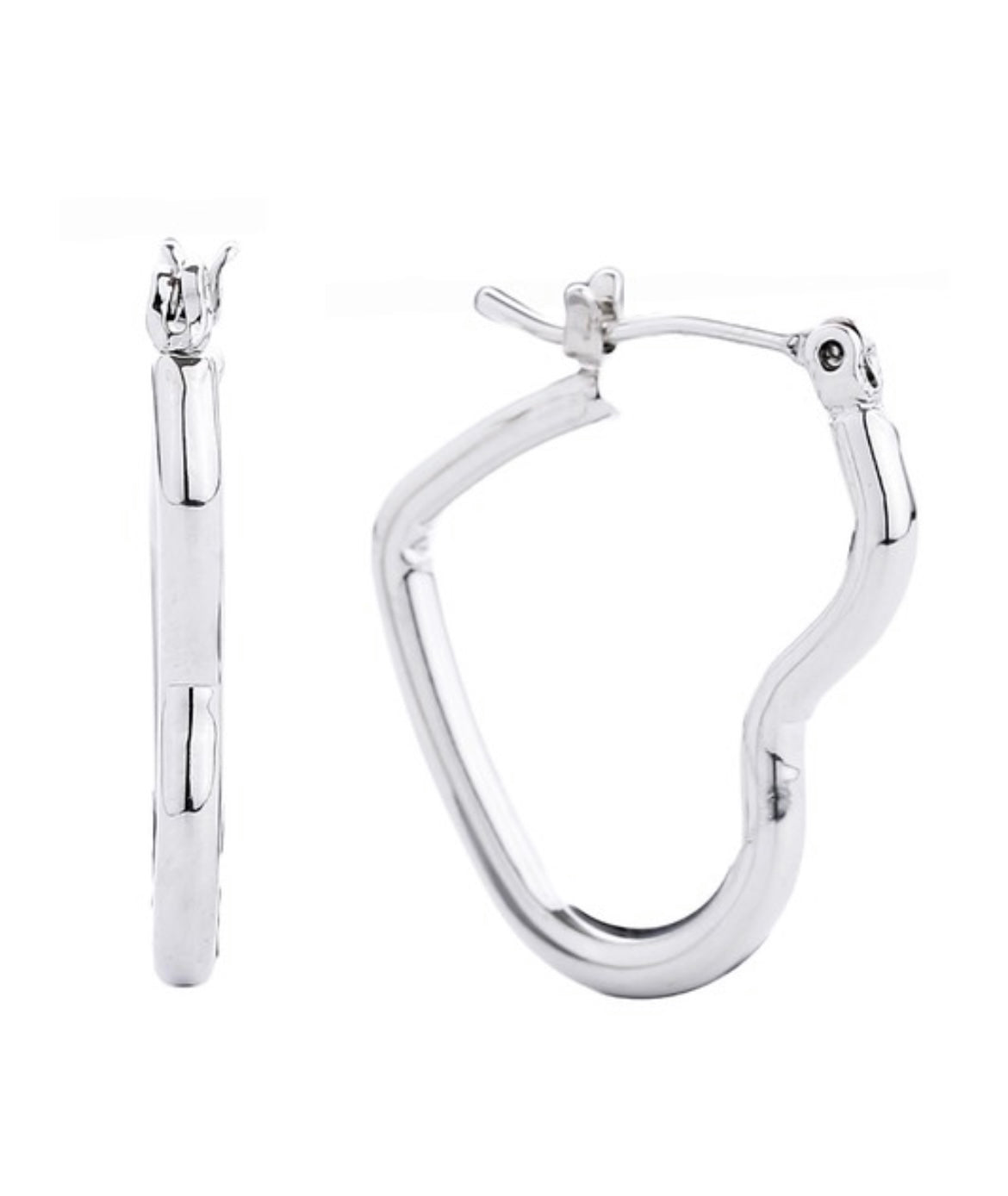 HEART SHAPE CLIP HOOP