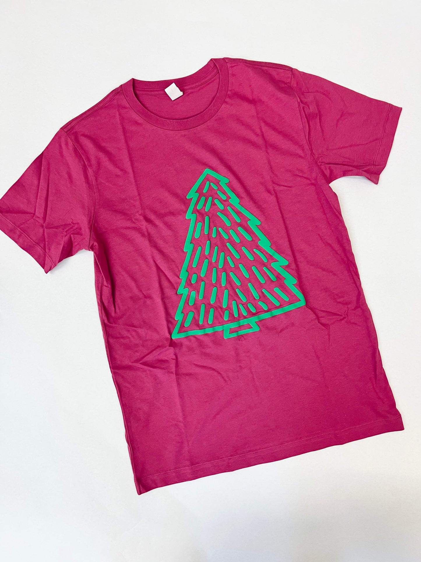 PUFFY TREE CHRISTMAS TEE