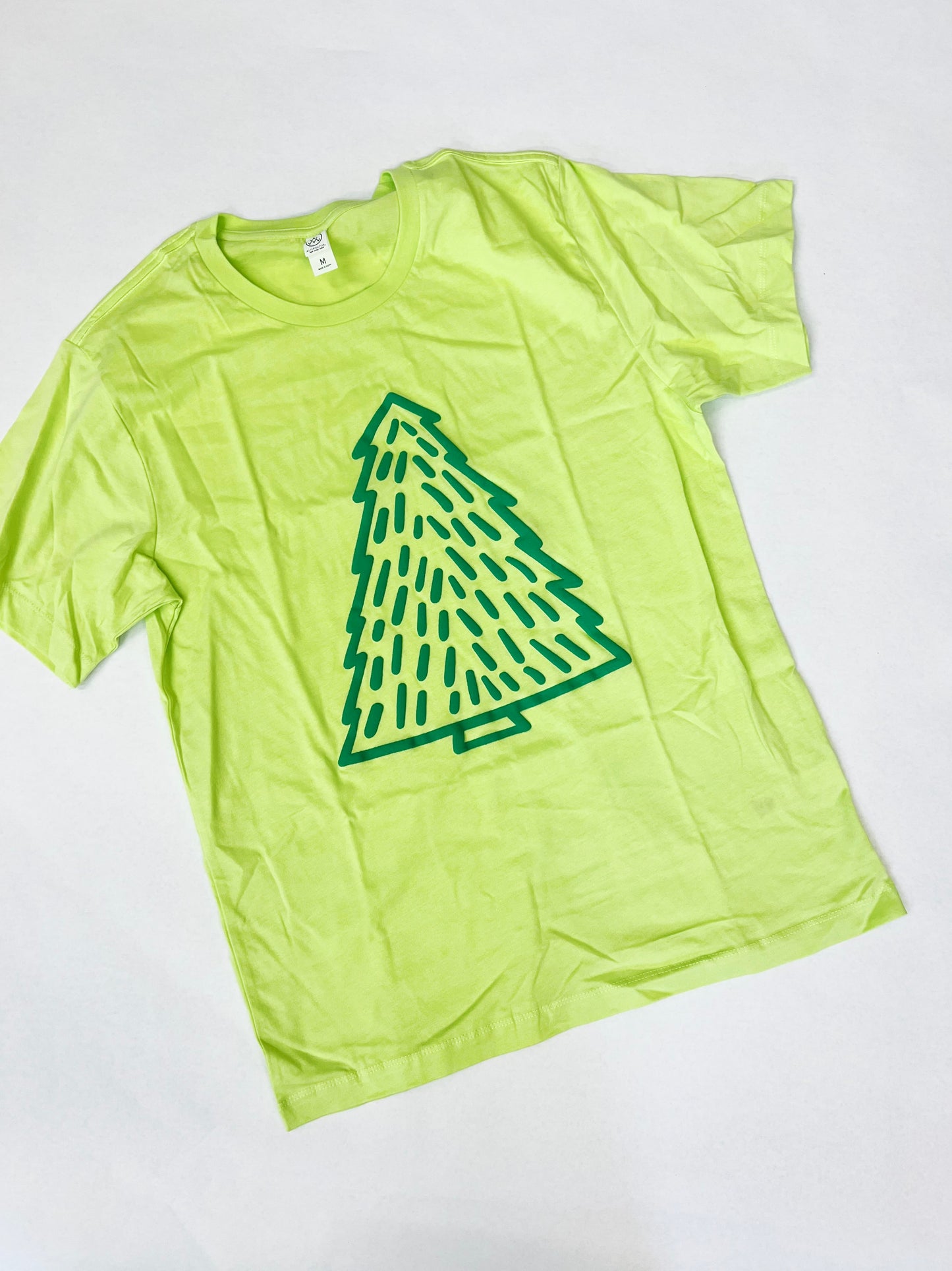 PUFFY TREE CHRISTMAS TEE