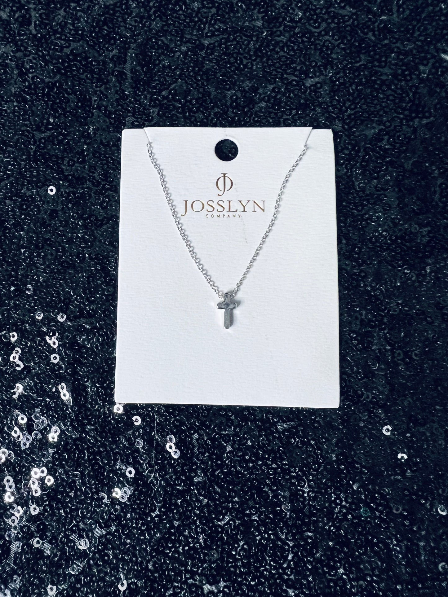 CLASSIC MINI CROSS NECKLACE ‘BF