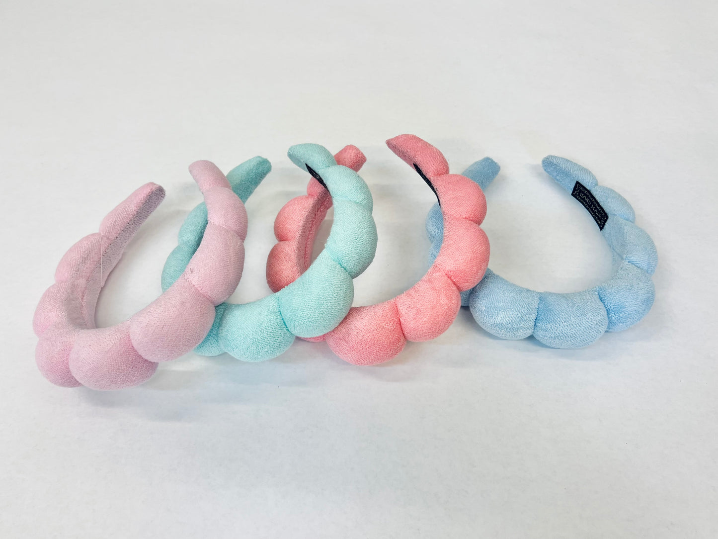 SPA TERRY TOWEL SCALLOPED HEADBAND ‘BF