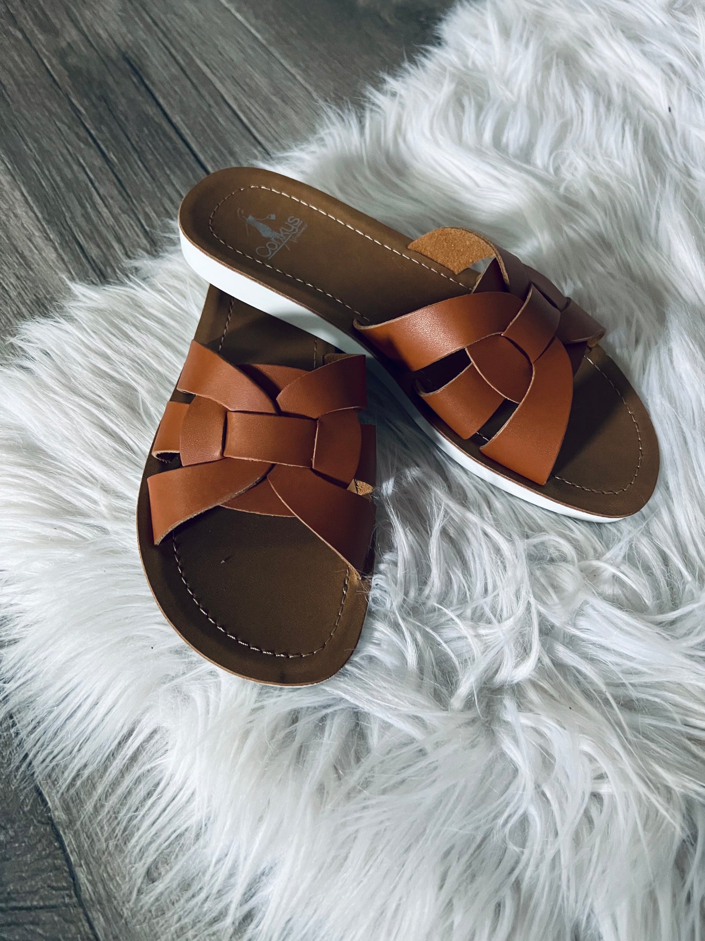 CORKY ROUGE BROWN SLIDE