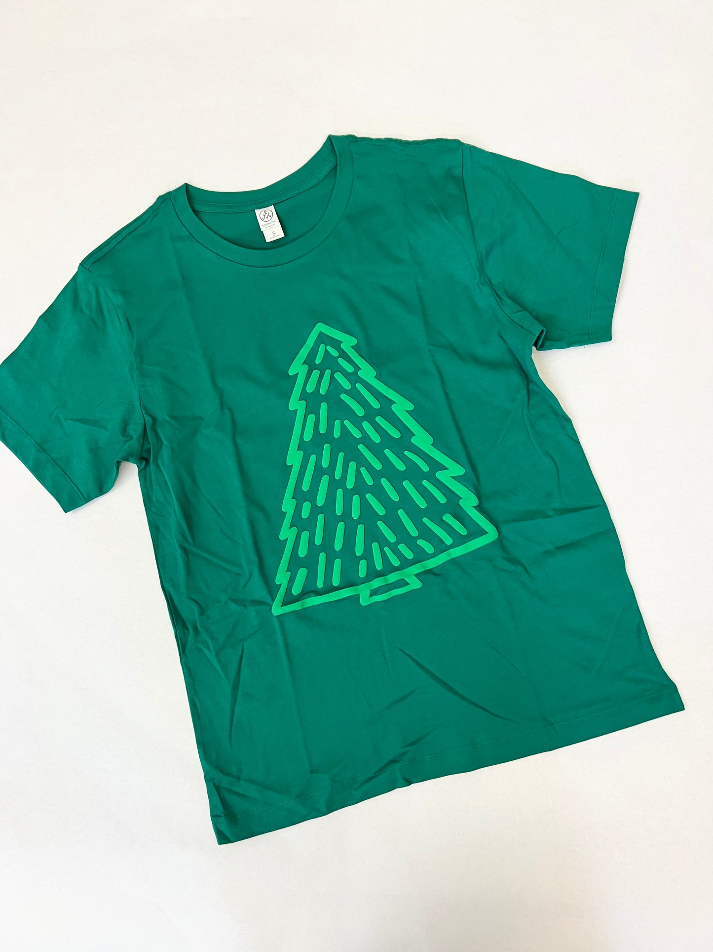 PUFFY TREE CHRISTMAS TEE