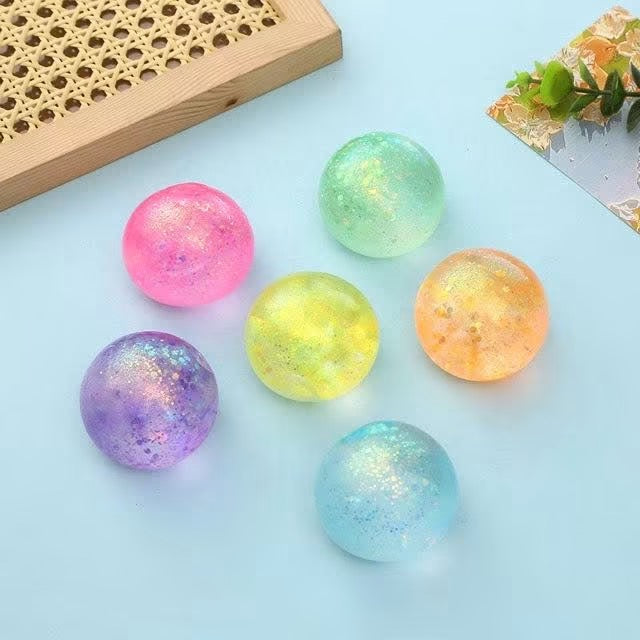 GLITTER BALL SQUISHY