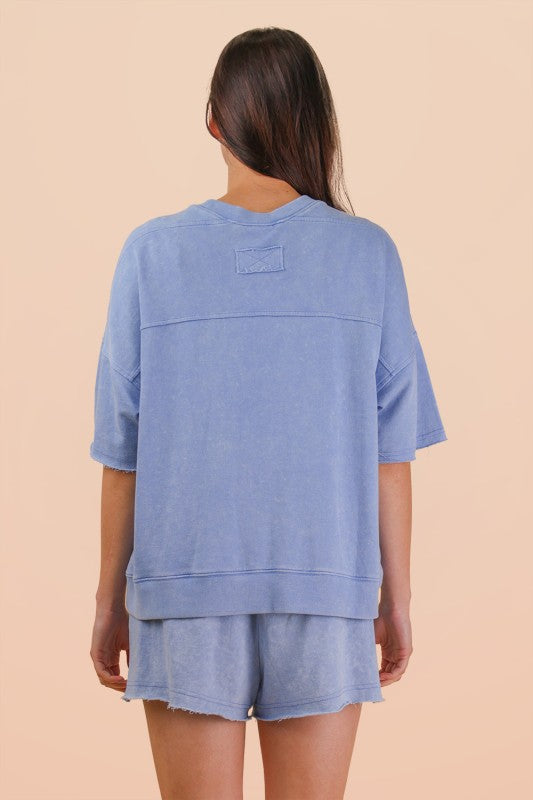 KNIT CASUAL SET