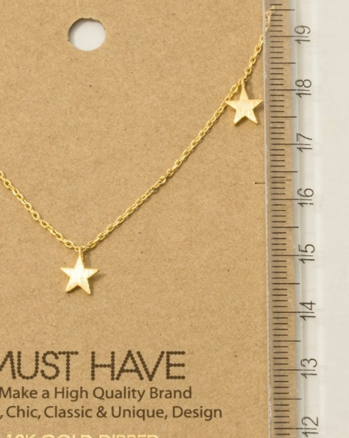 DAINTY STAR STATION NECKLACE