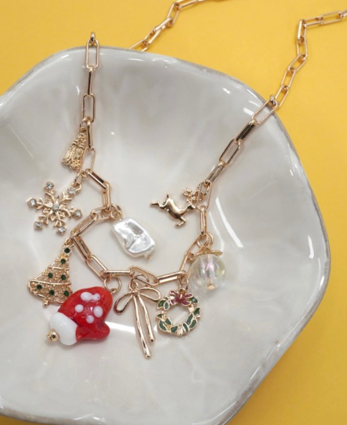 ::BF::CHRISTMAS CHARM NECKLACE