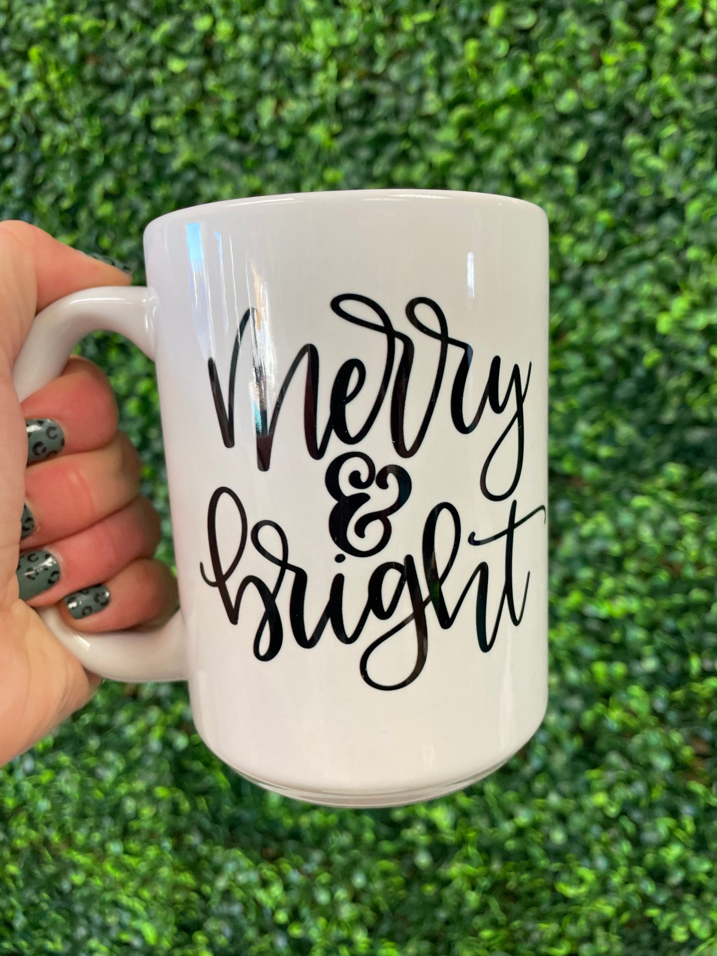 CERAMIC 15 OZ CHRISTMAS MUG