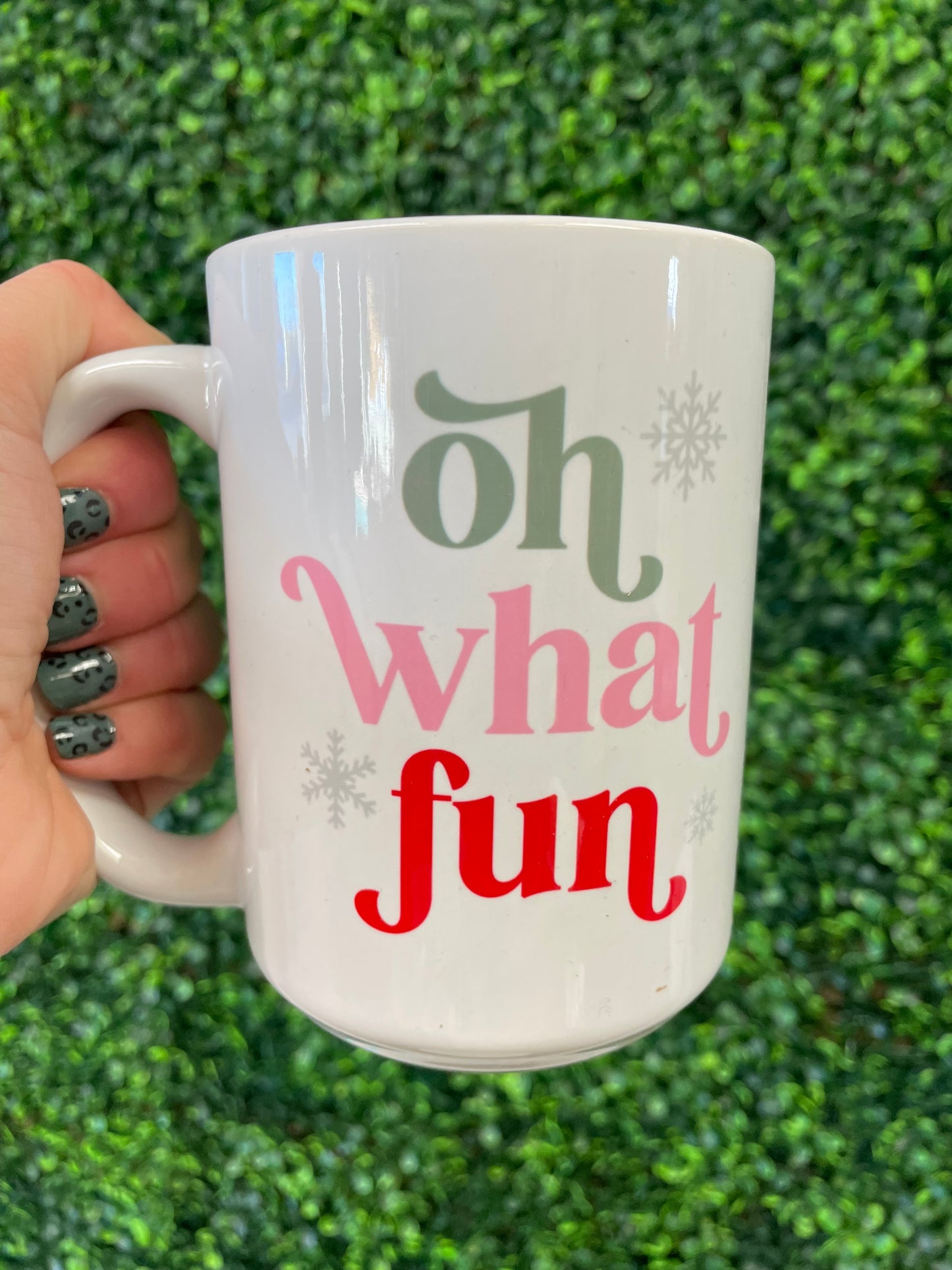 CERAMIC 15 OZ CHRISTMAS MUG