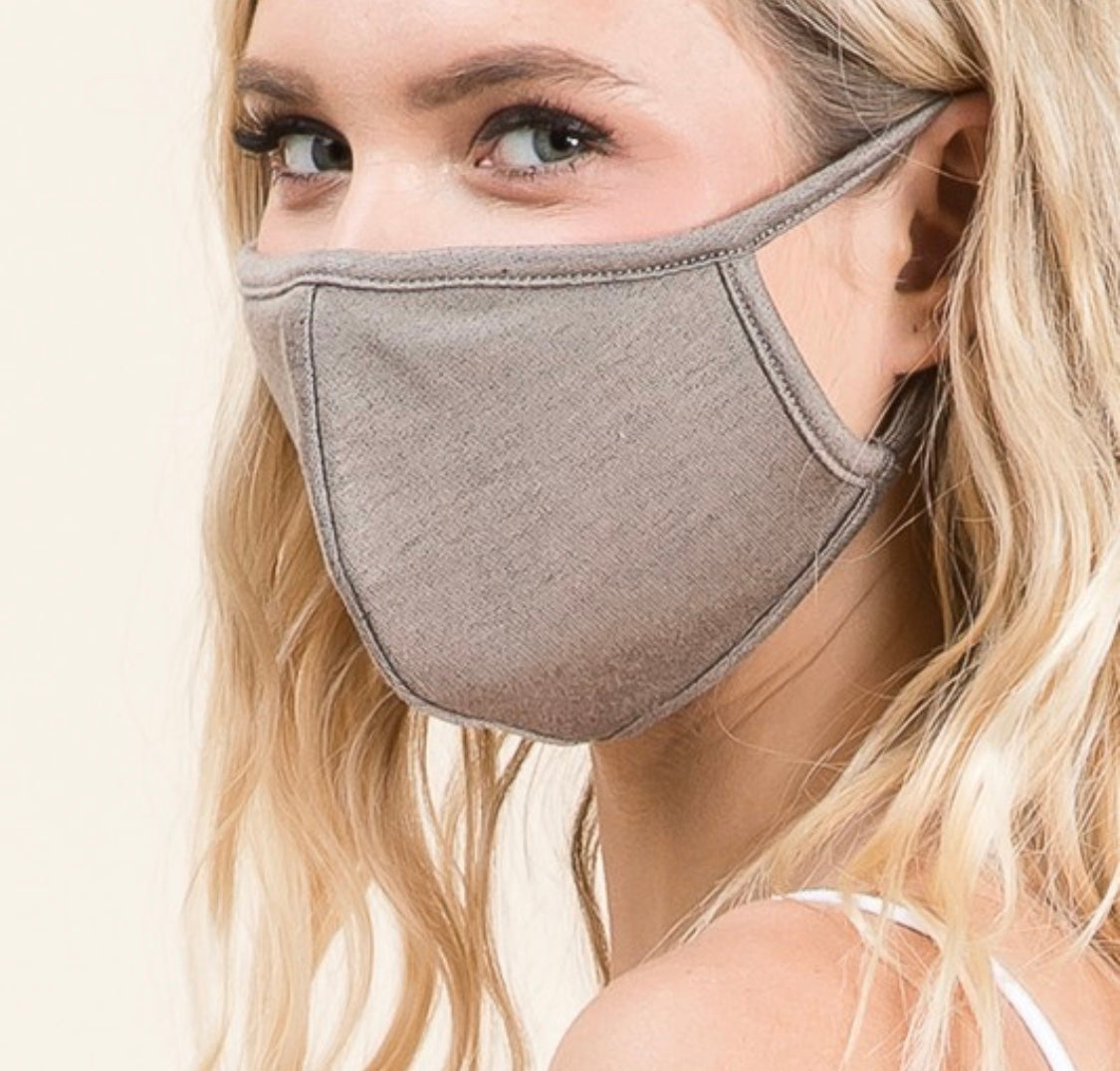 SOLID CLOTH MASK