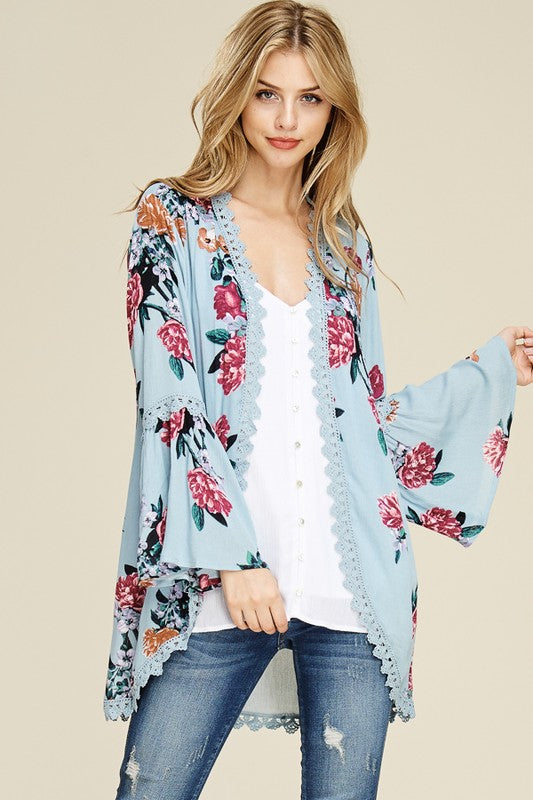 BELL SLEEVE KIMONO