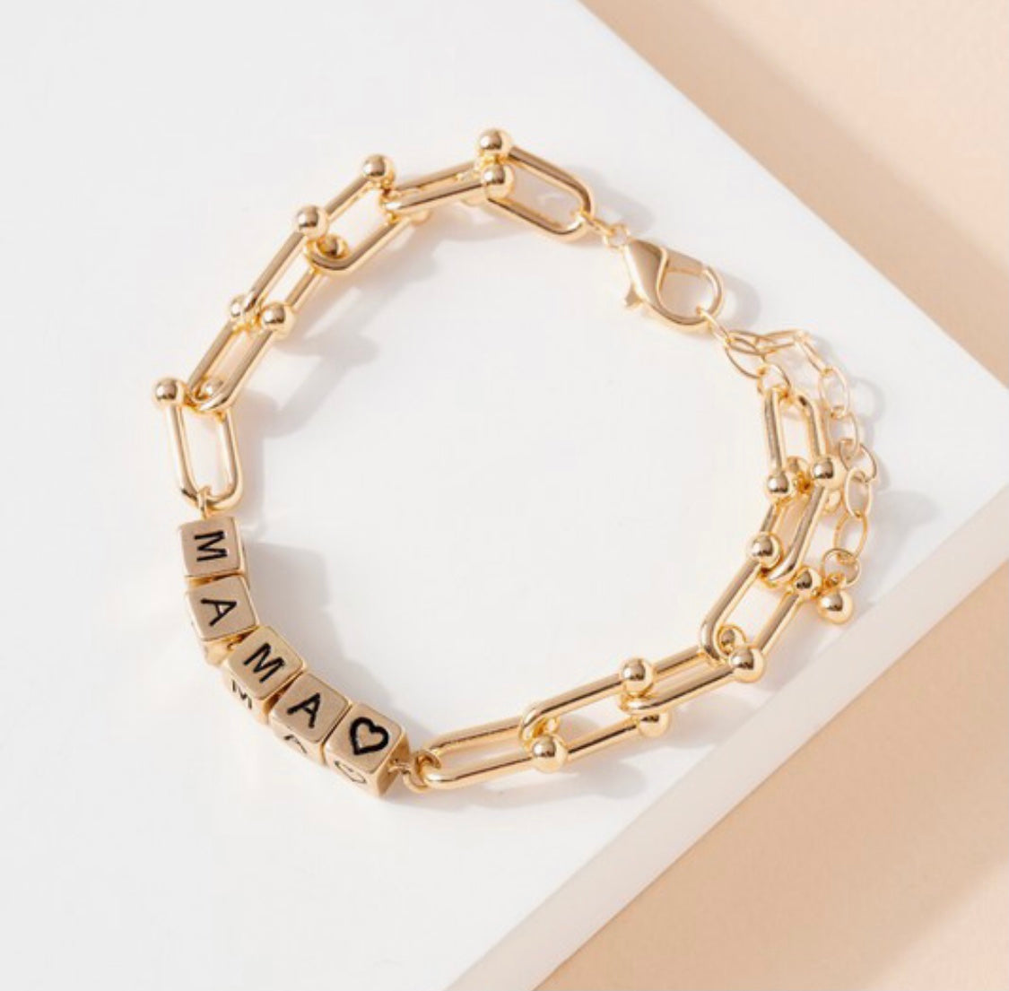 CHAIN LINK MAMA BRACELET