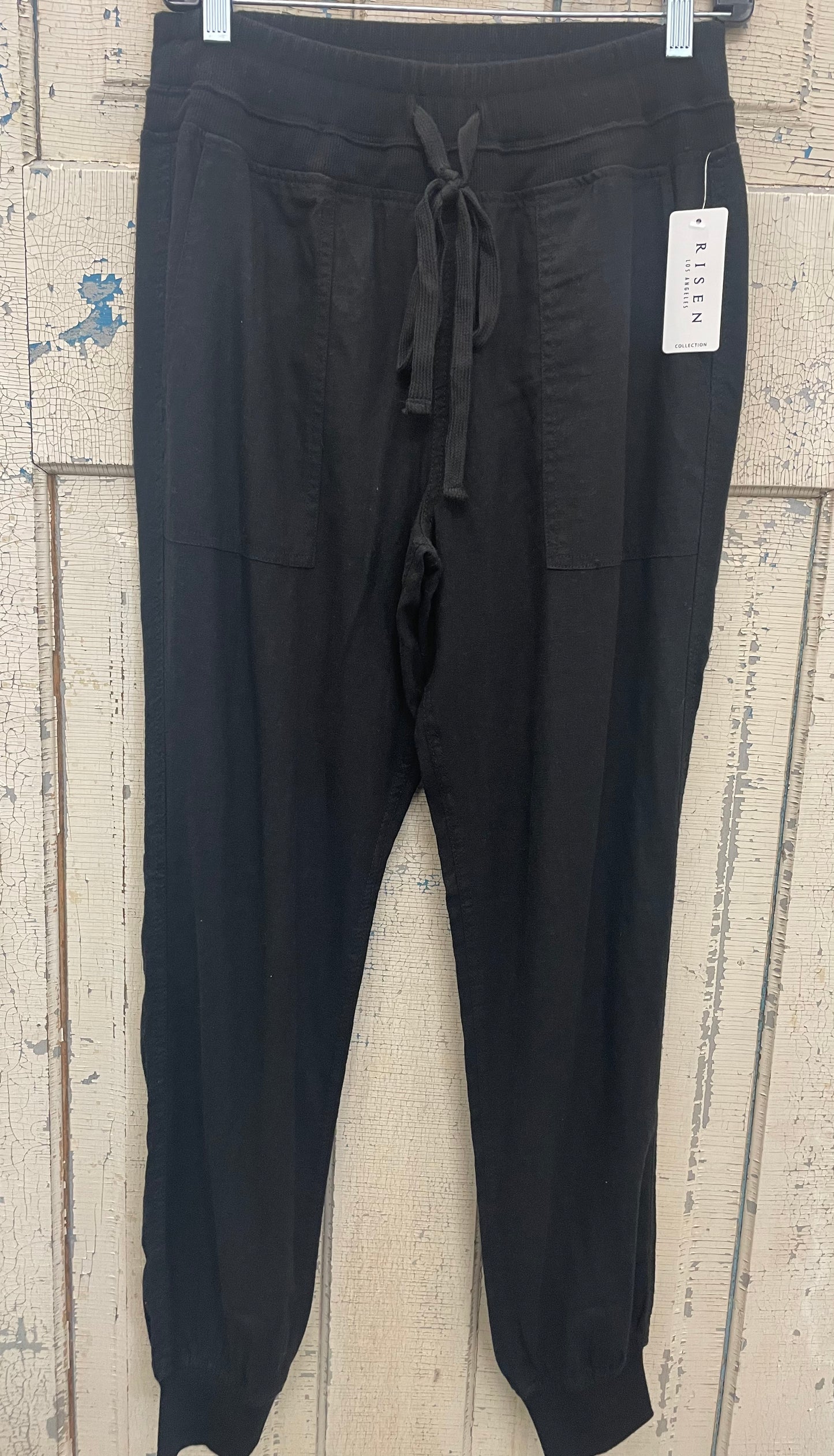 RIBBED ELASTIC WAIST JOGGER
