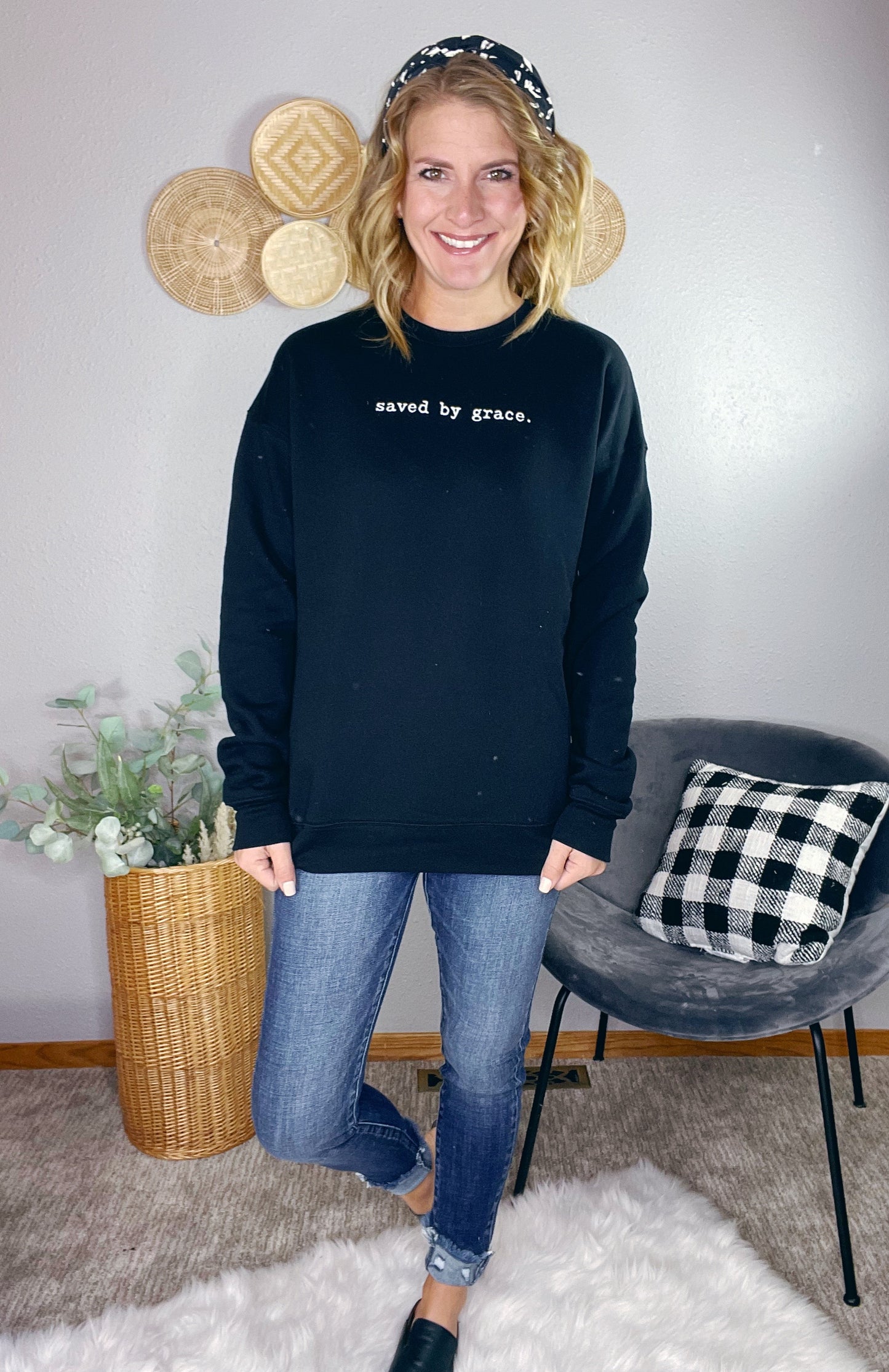 SAVED BY GRACE PULLOVER
