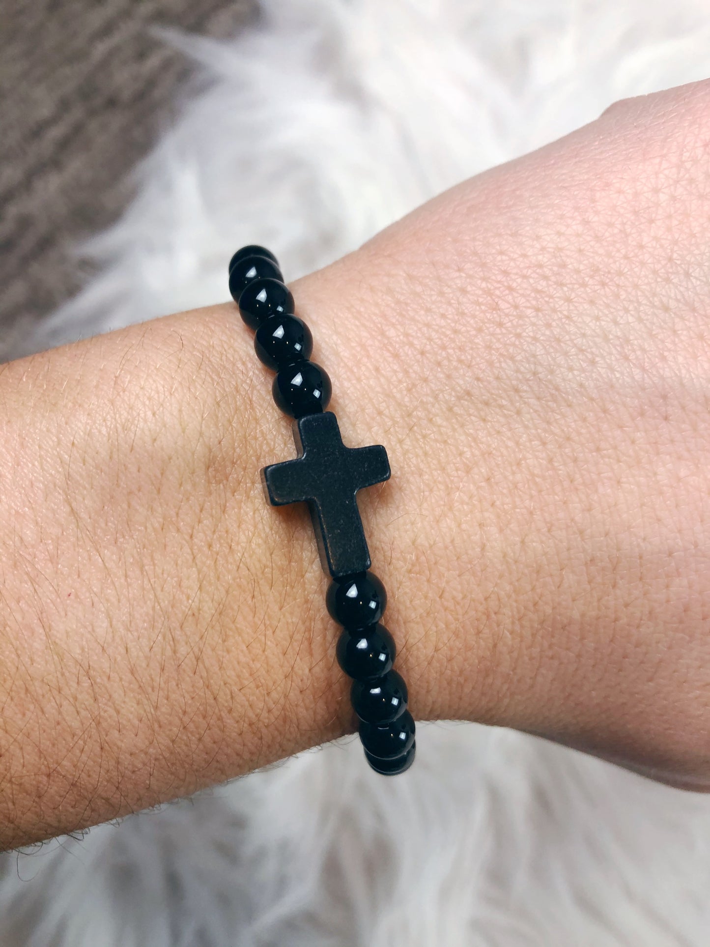CROSS STRETCH BRACELET