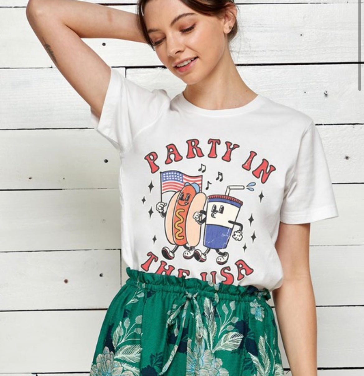 PARTY IN THE USA TEE
