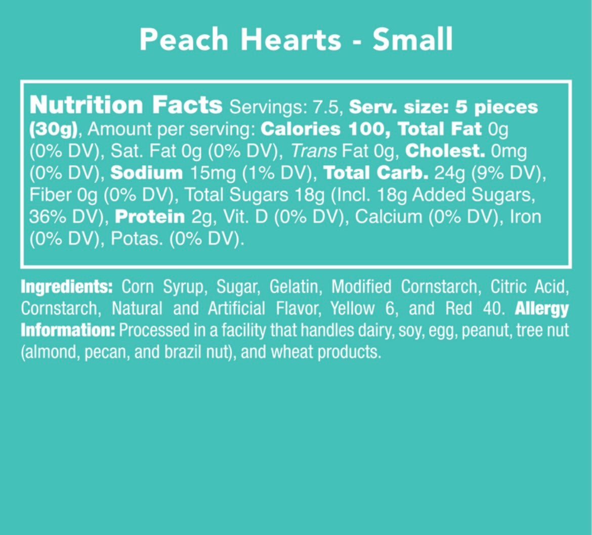 PEACH BITES CANDY CLUB