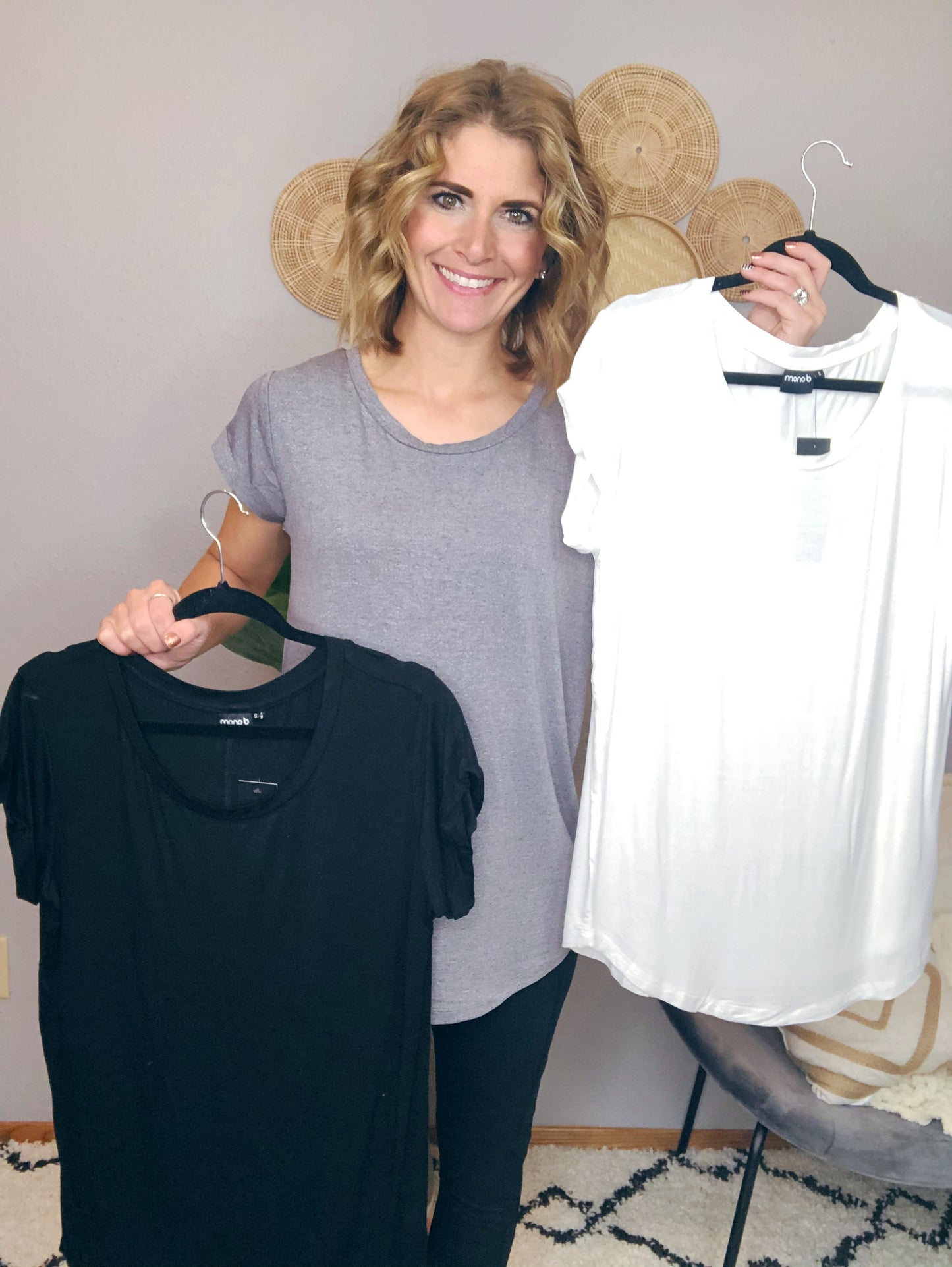 CREW NECK BASIC TEE