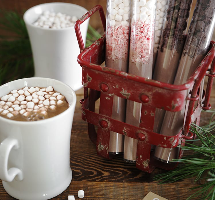 PEPPERMINT CANDY CANE HOT CHOCOLATE MIX