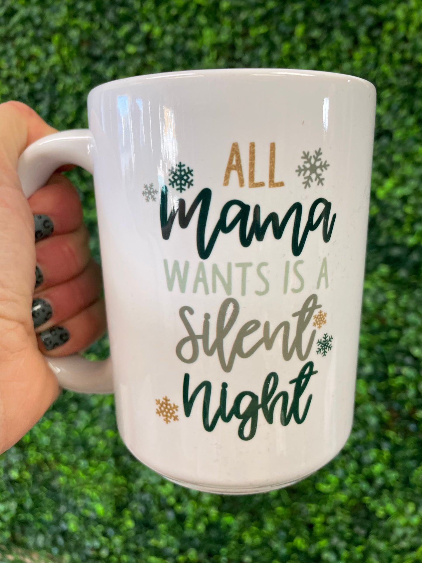 CERAMIC 15 OZ CHRISTMAS MUG