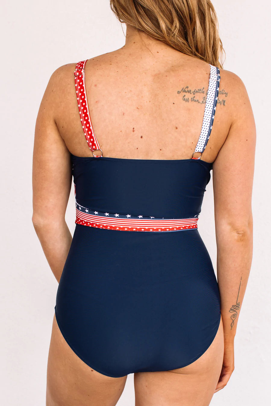 NAVY BEACH PARTY SWIM SUIT
