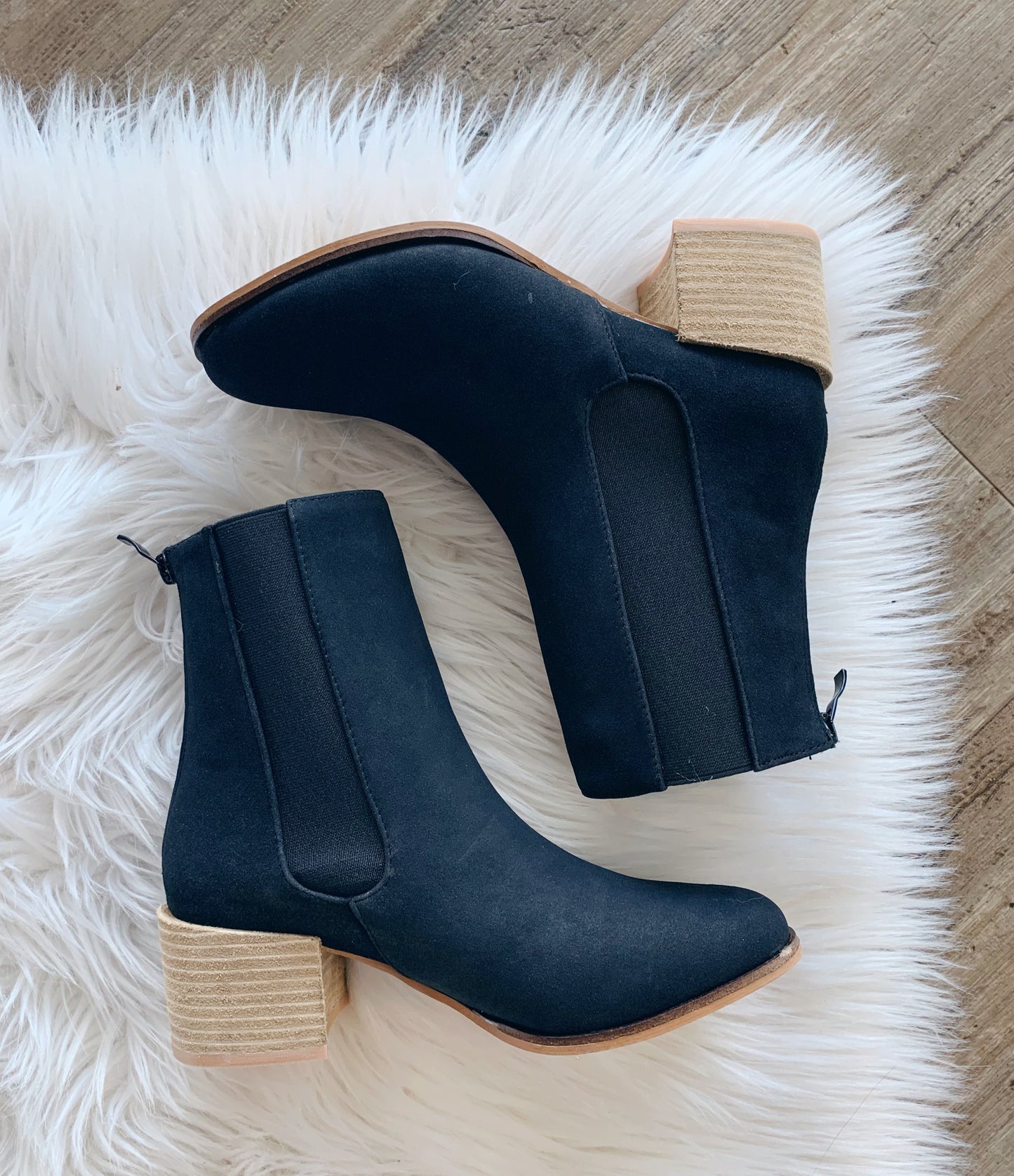 RORY BLACK HEEL BOOTIE