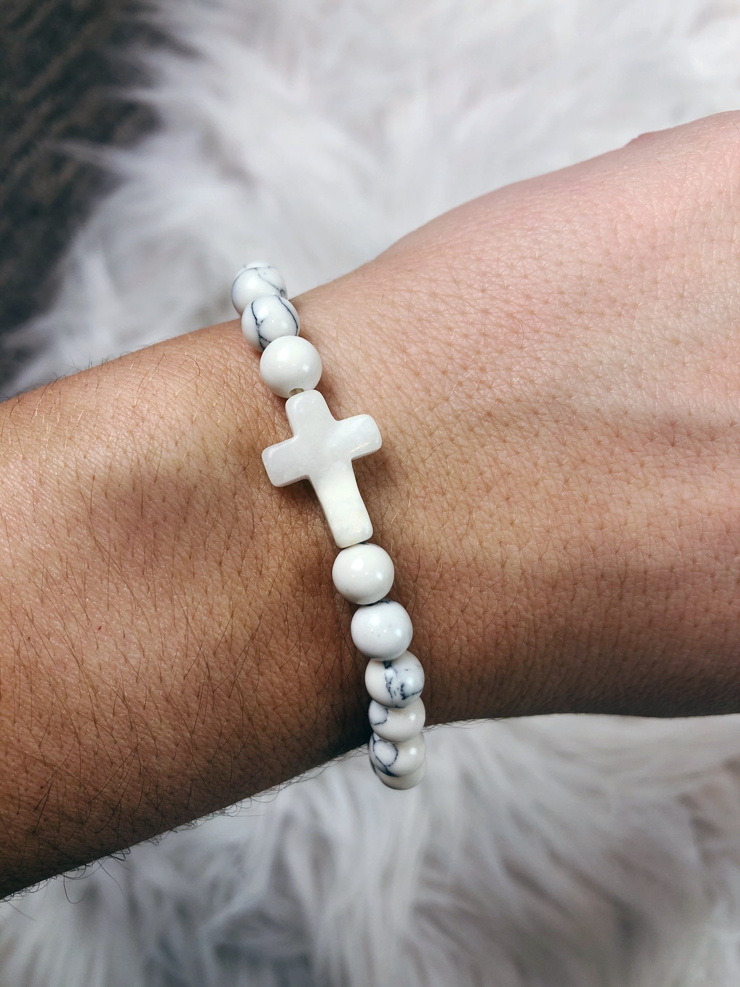 CROSS STRETCH BRACELET