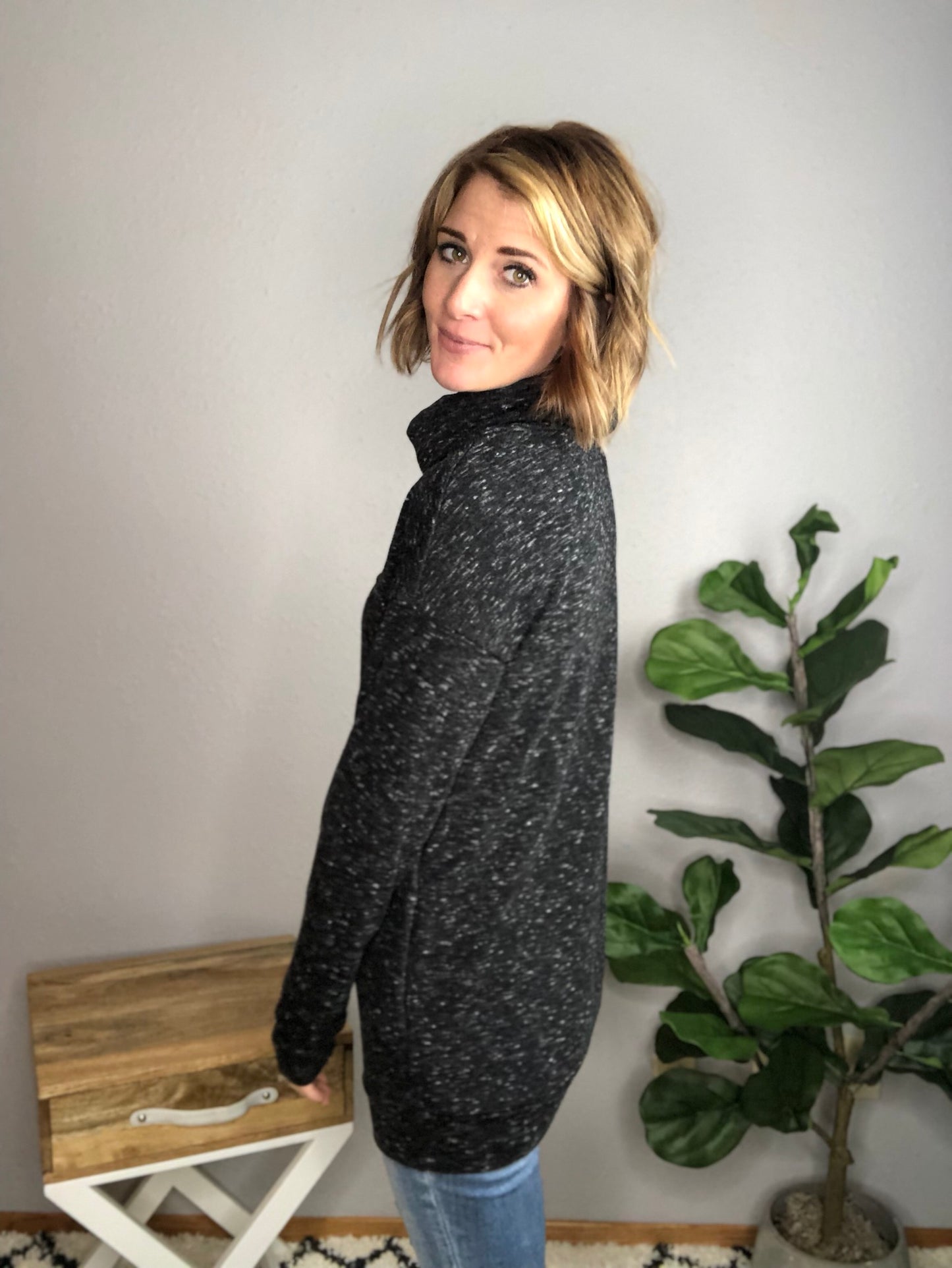 COWL NECK TUNIC
