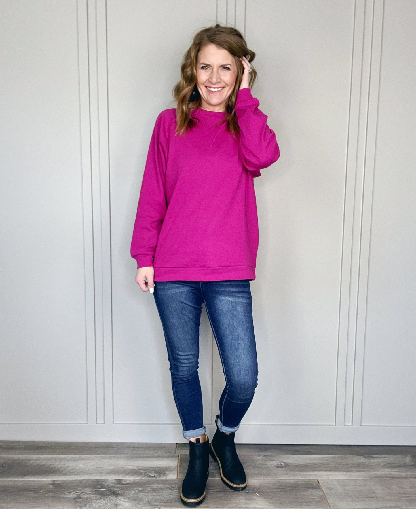SPRING ‘22 COTTON ROUND NECK PULLOVER