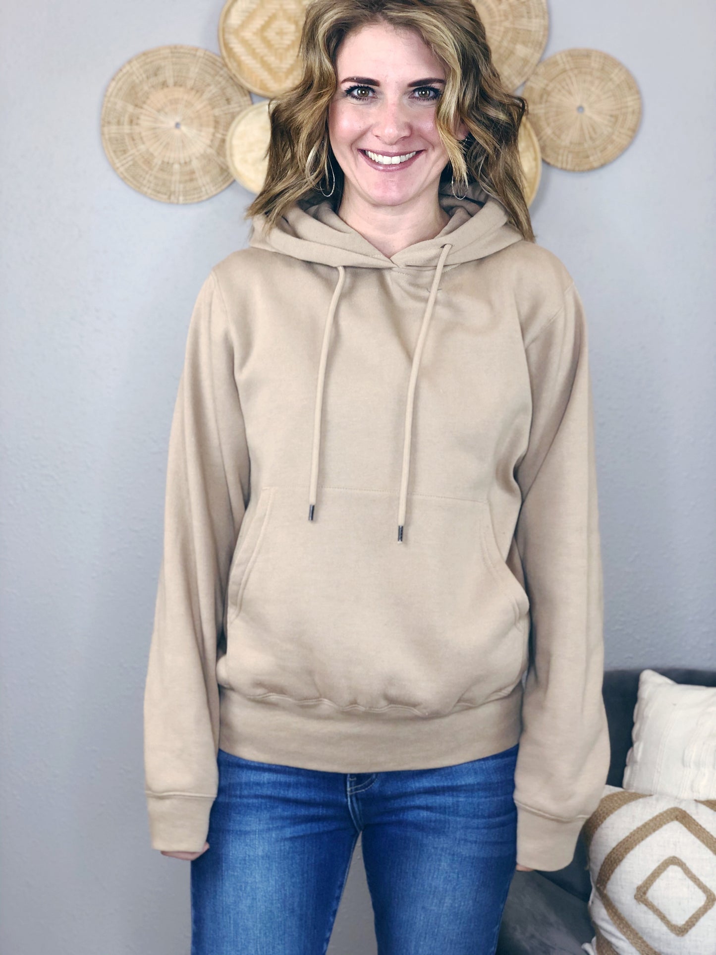 BOYFRIEND FIT PULLOVER HOODIE