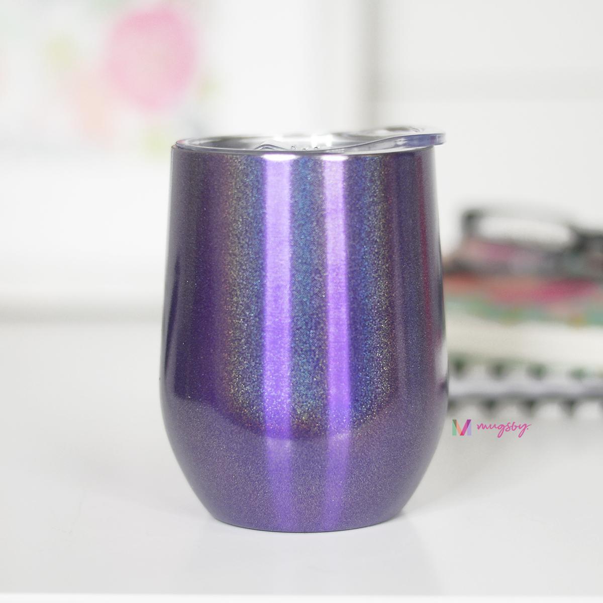 GLITTER WINE CUP