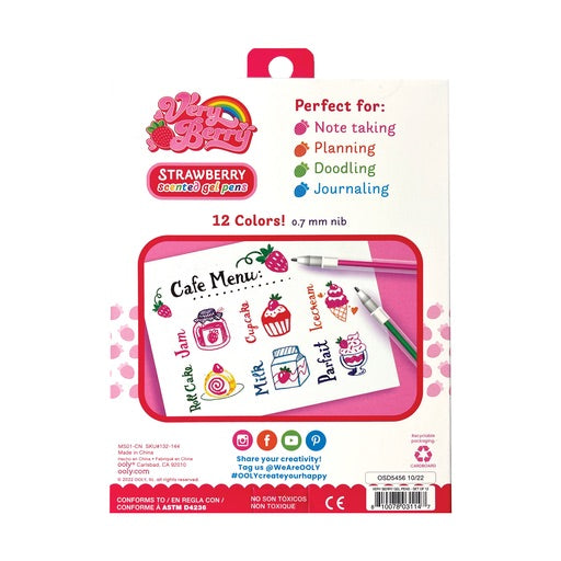 VERY BERRY STRAWBERRY SCENTED GEL PEN