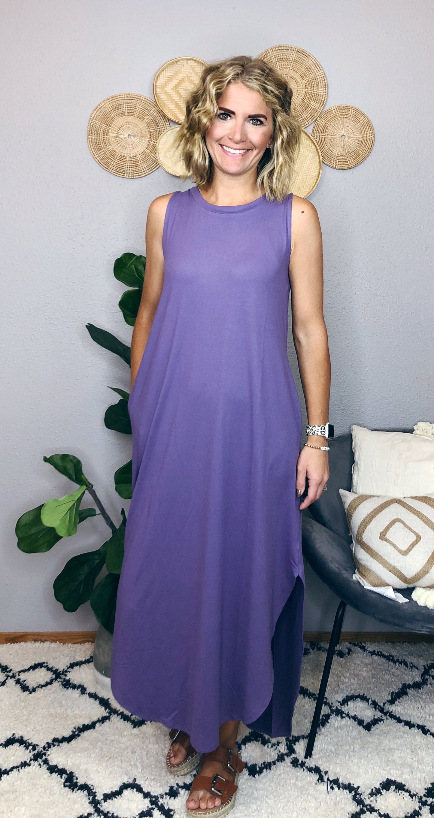 SIDE SLIT DRESS