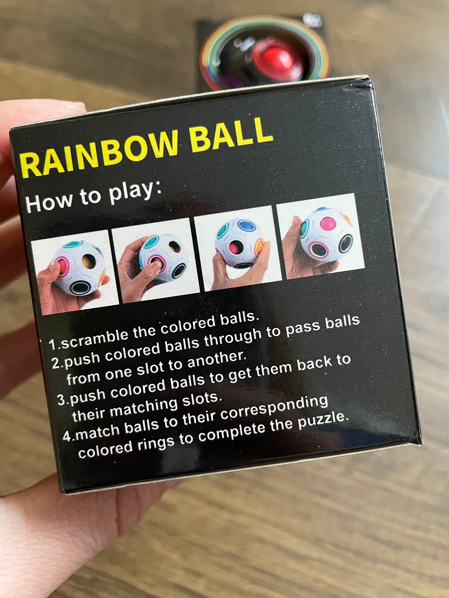 RAINBOW PUZZLE BALL