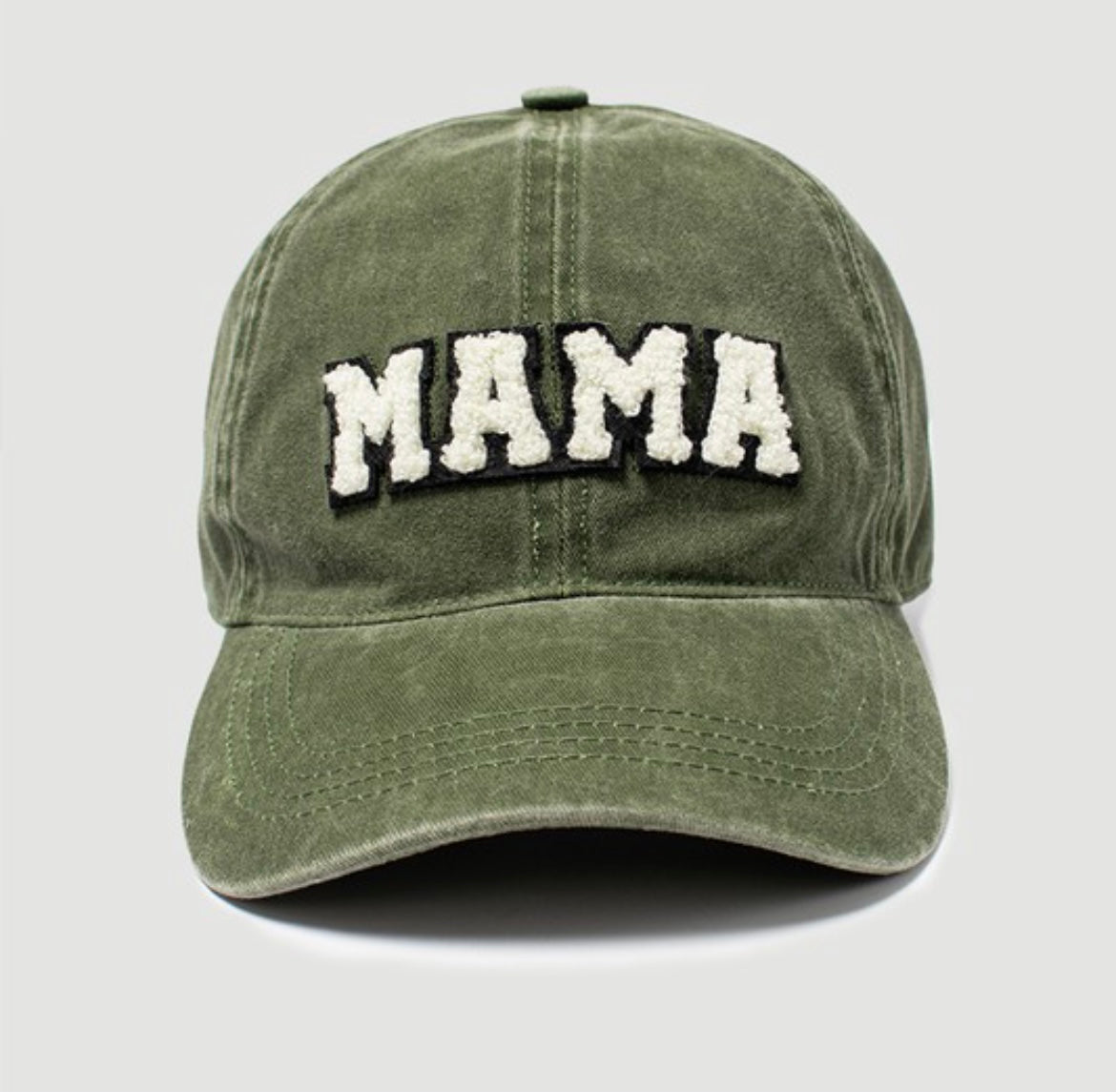 OLIVE MAMA PATCH HAT