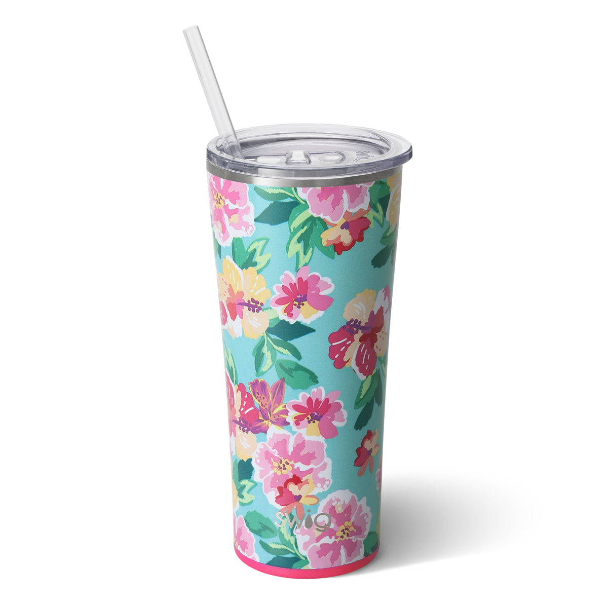 22 OZ ISLAND BLOOM SWIG