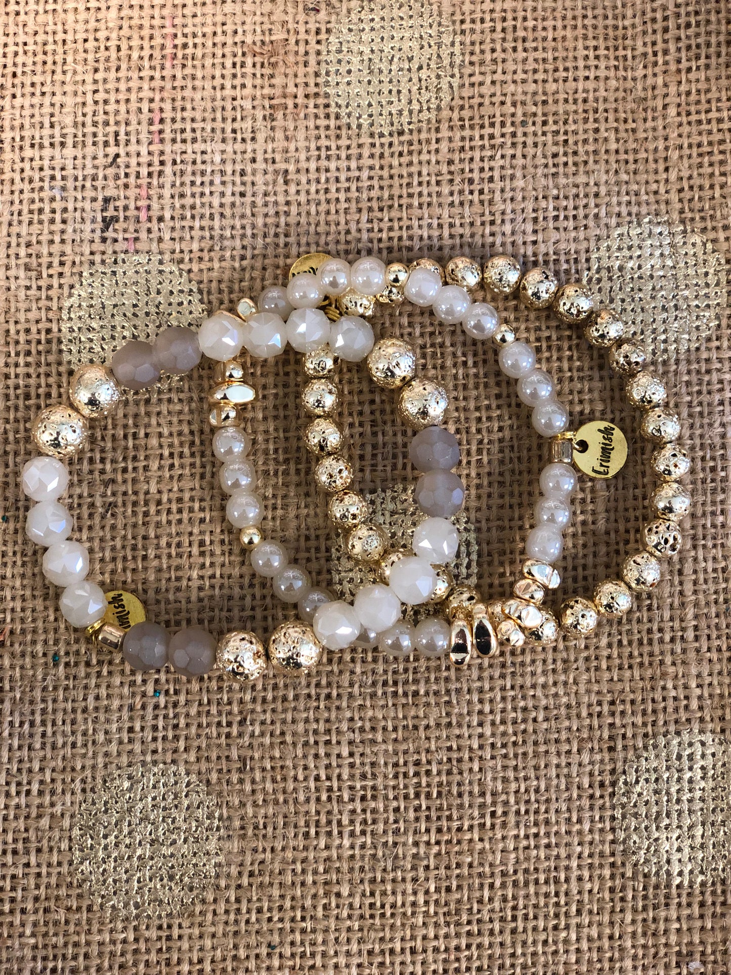 Gold set of 3
