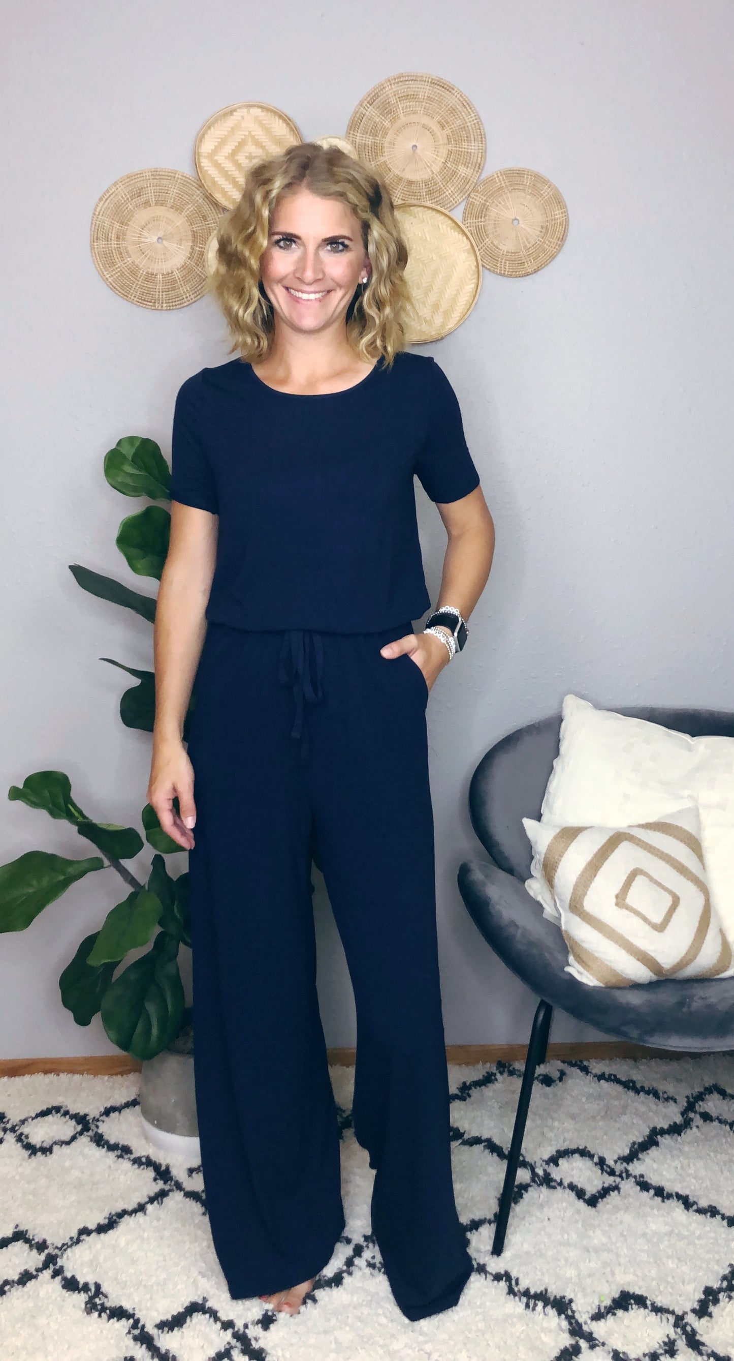 SHORT SLEEVE ROMPER