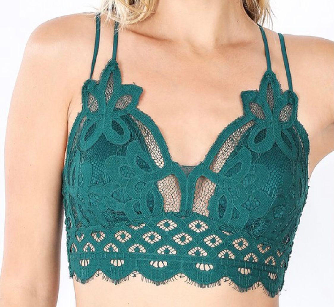 CROCHET LACE BRALETTE