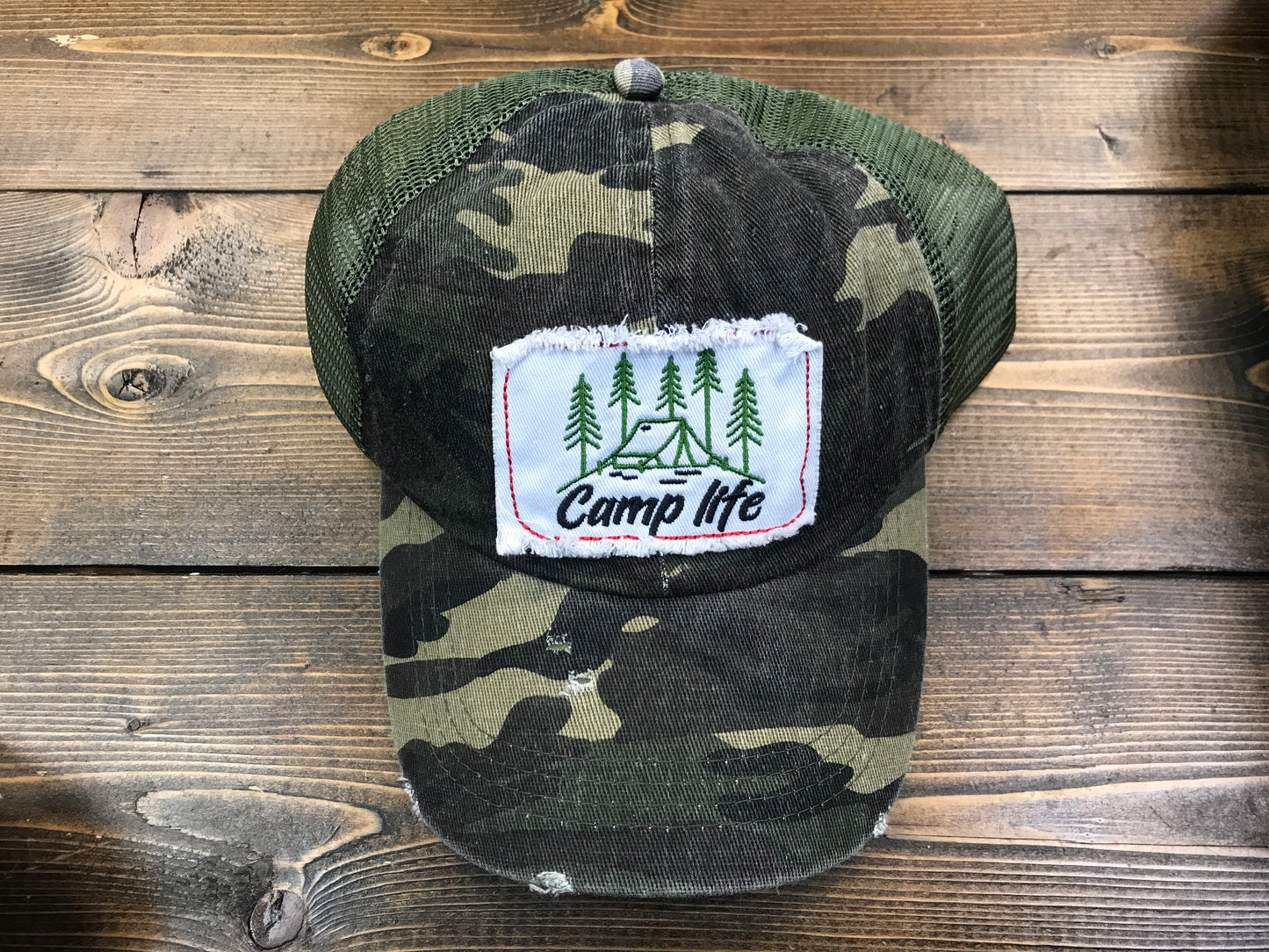 CAMP LIFE PATCH SNAP BACK