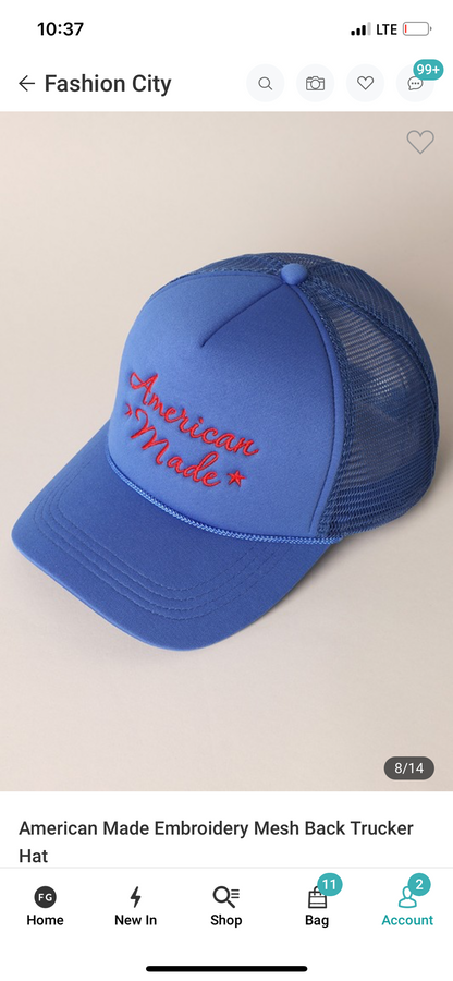 AMERICAN MADE SNAP BACK