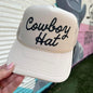 COWBOY HAT TRUCKER CAP