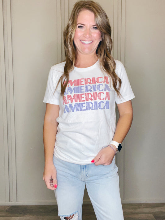 AMERICA TEE