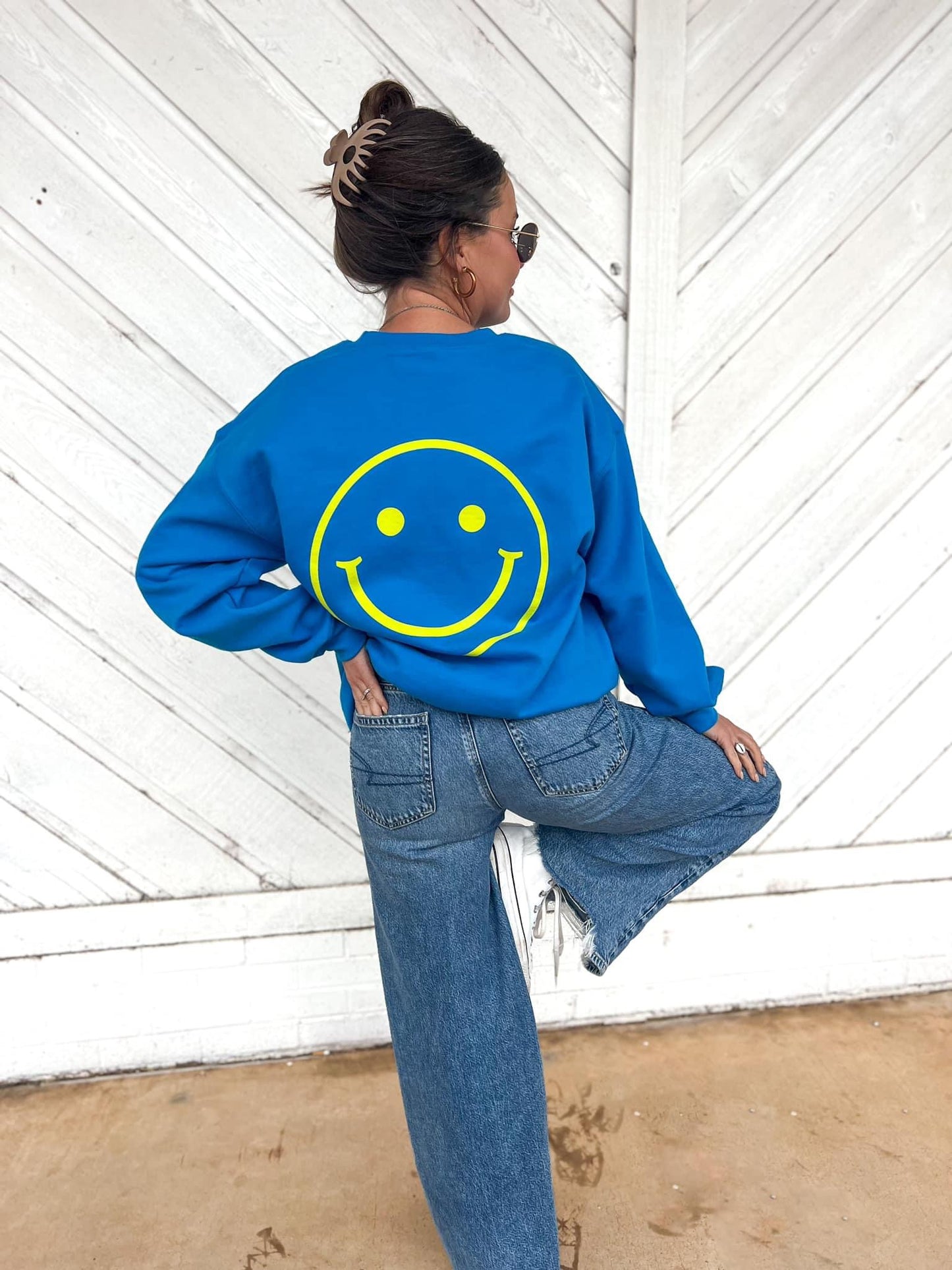 HAVE A NICE DAY SMILEY SWEATSHIRT