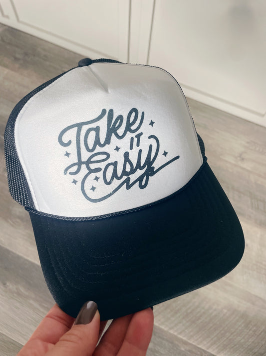 TAKE IT EASY TRUCKER CAP