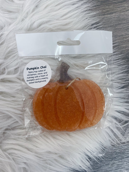PLAIN PUMPKIN CAR FRESHIE