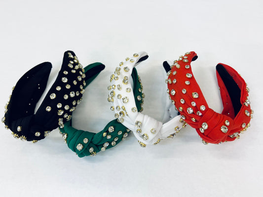 BEJEWELED CHRISTMAS HEADBAND