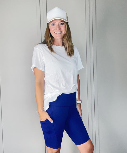 BIKER SHORT WITH POCKET