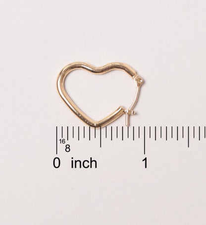 HEART SHAPE CLIP HOOP