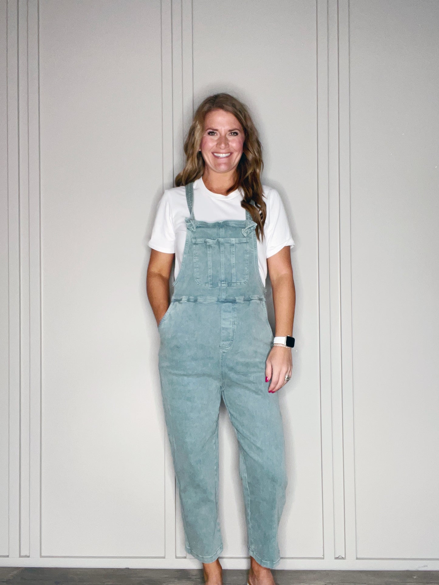 WASHED KNOT STRAP OVERALL